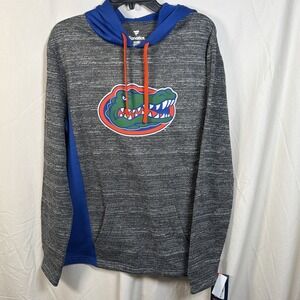 Fanatics Florida Gators Hoodie Mens M‎ Gray Blue Pullover NCAA NWT